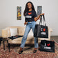 BLK/RED I LOVE A GODDESS TOTE BAG